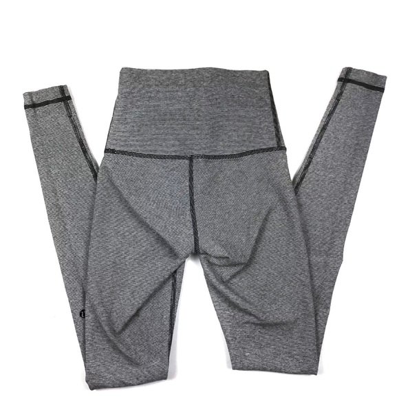 Lululemon Super High Rise Black White 2 - Picture 3 of 6